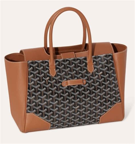 goyard new saigon tote|Goyard saigon bag price.